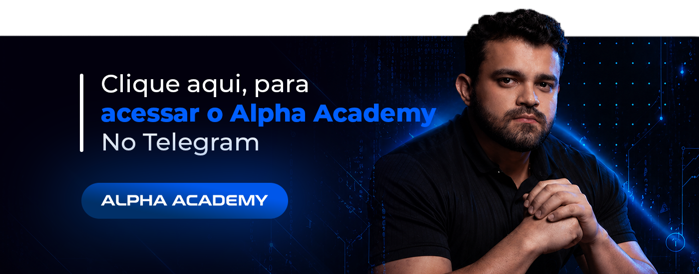Clique aqui para acessar o Alpha Academy no Telegram